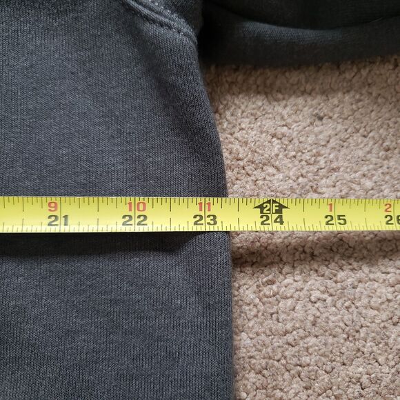 Carhartt Rain Defender Wag's Bros Meats Sz Medium Loose Fit Mens Gray Hoodie - Picture 8 of 8